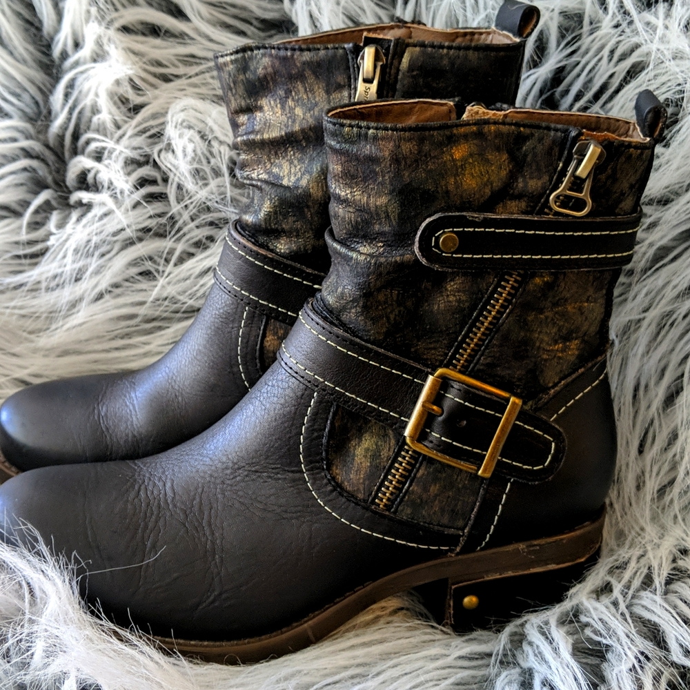 Sz 6 Spring Step L'artiste Frankie Boot